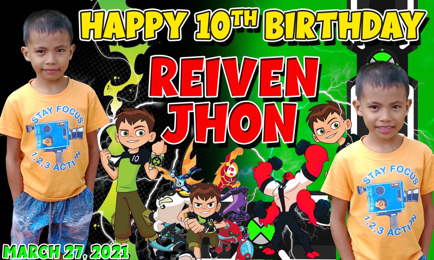 ben 10 tarpaulin design psd birthday jtarp design