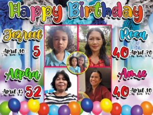 Birthday Tarpaulin