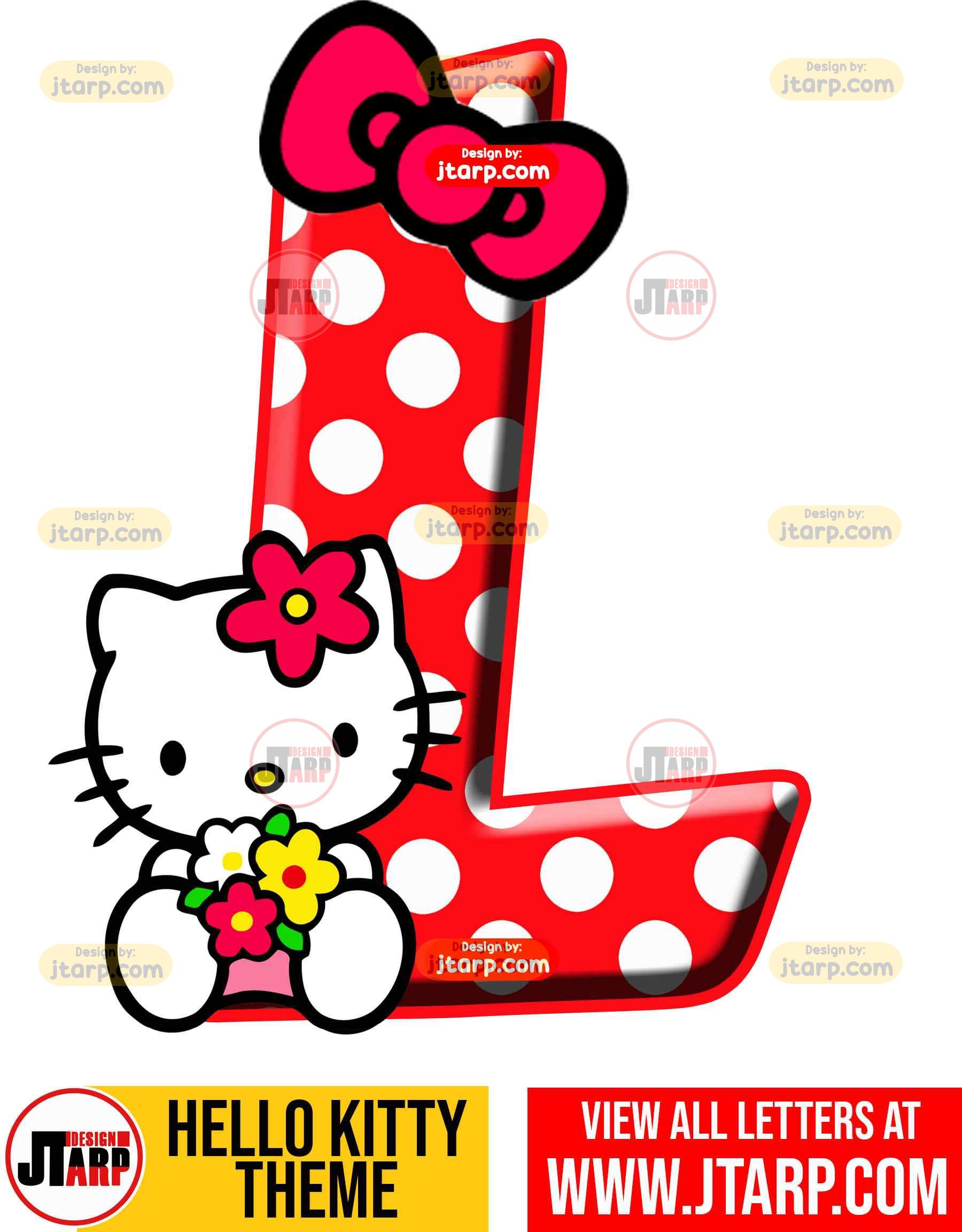 Letter L Hello Kitty Printable Letters Design