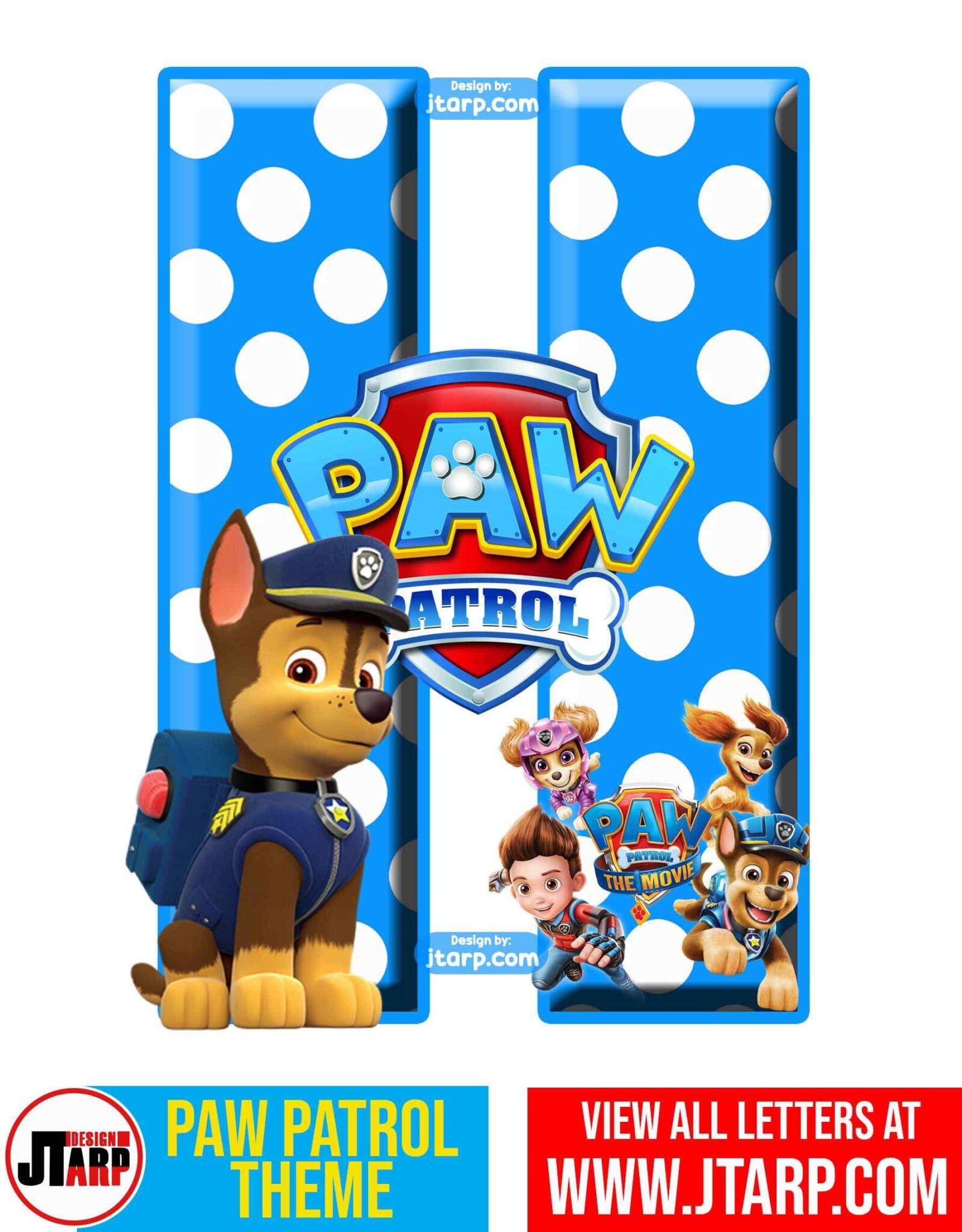 We also have the Paw Patrol Printable Letter and Number. From Letters A ...