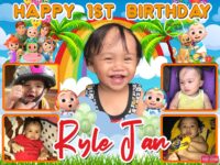 Birthday Boy Kids Tarpaulin Toddlers