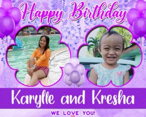 Birthday Girl Kids Tarpaulin Teenager Toddlers