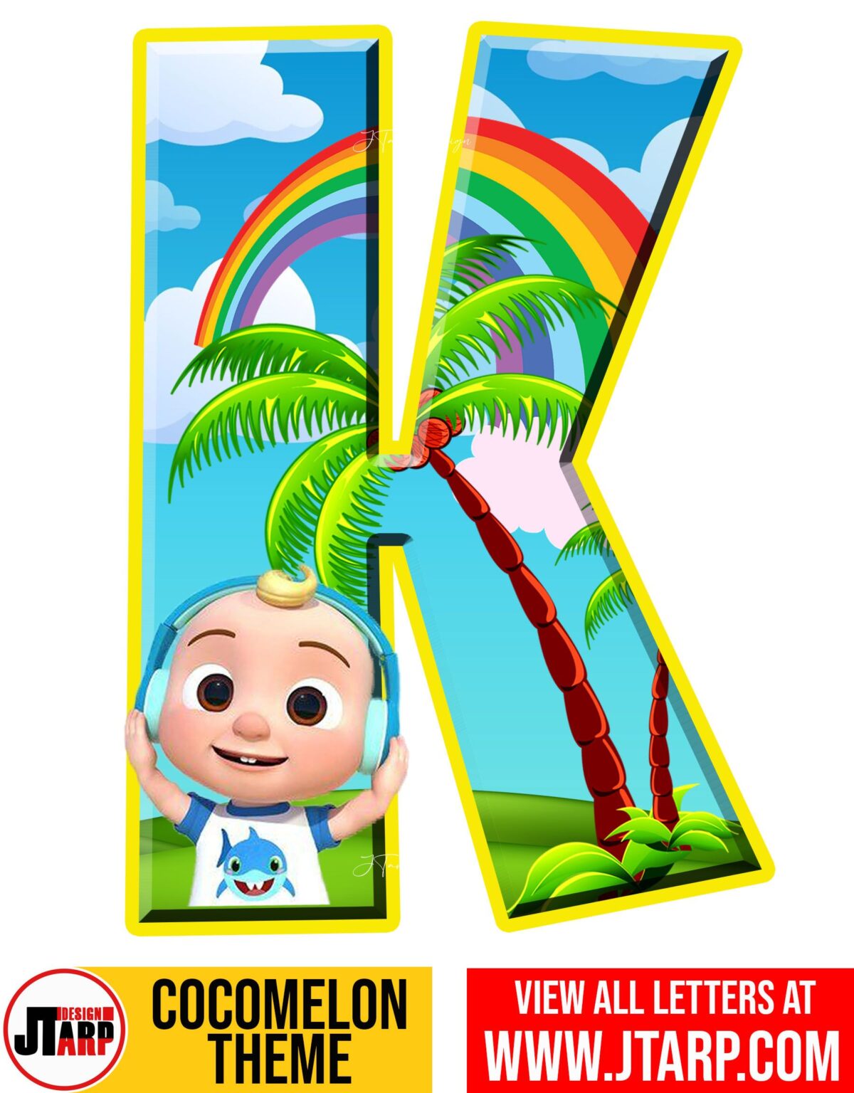 Cocomelon Printable Letter A To Z