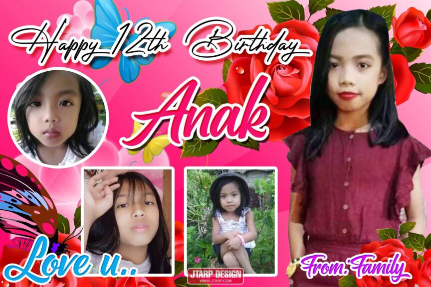 Birthday Girl Tarpaulin Teenager