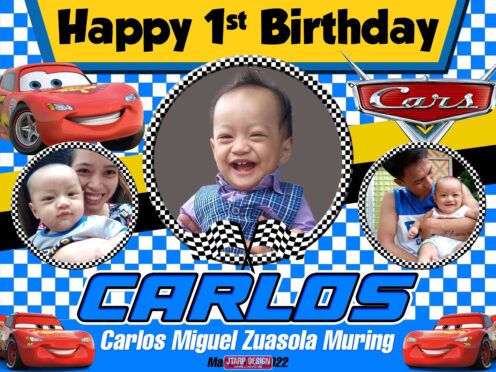 Birthday Boy Kids Tarpaulin Toddlers