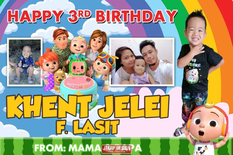 Birthday Boy Kids Tarpaulin