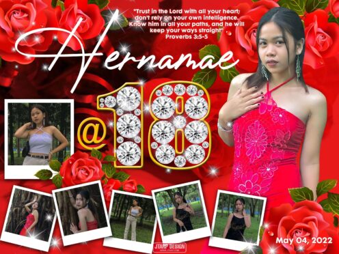 Birthday Debut Tarpaulin