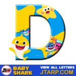 Baby Shark Printable Letter A to Z