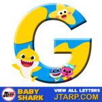 Baby Shark Printable Letter A To Z