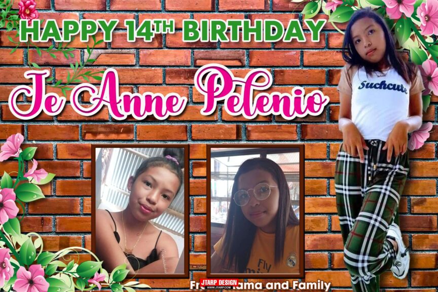 Happy 14th Birthday Je Anne | Wall Flower