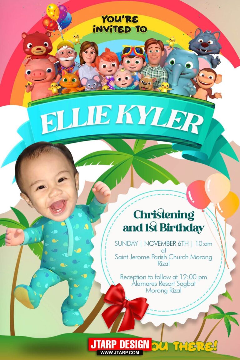 Birthday Invitation Christening Invitation Invitation Kids Toddlers