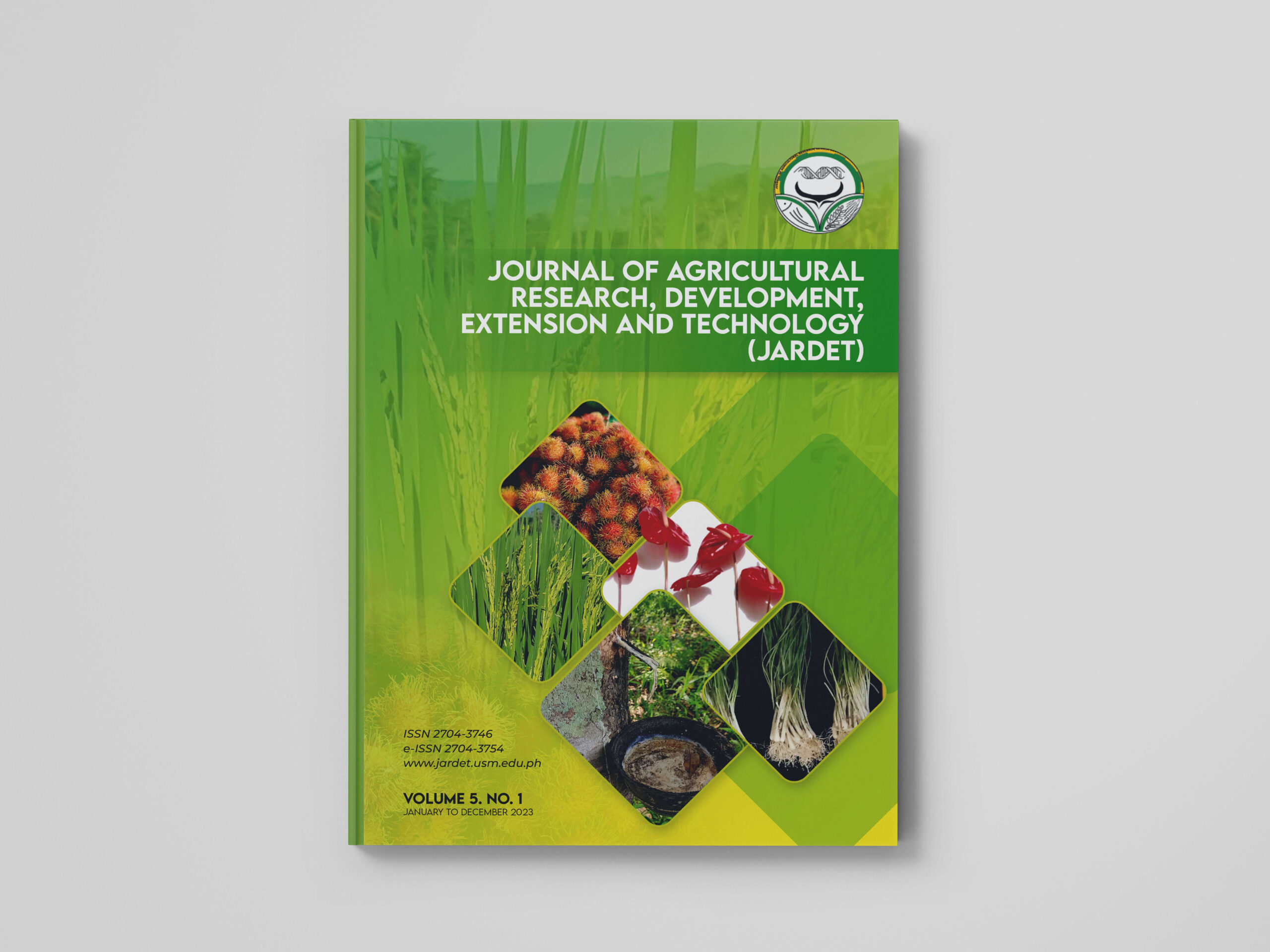 Book Cover Journal of Agricultural Research Development Extension and ...